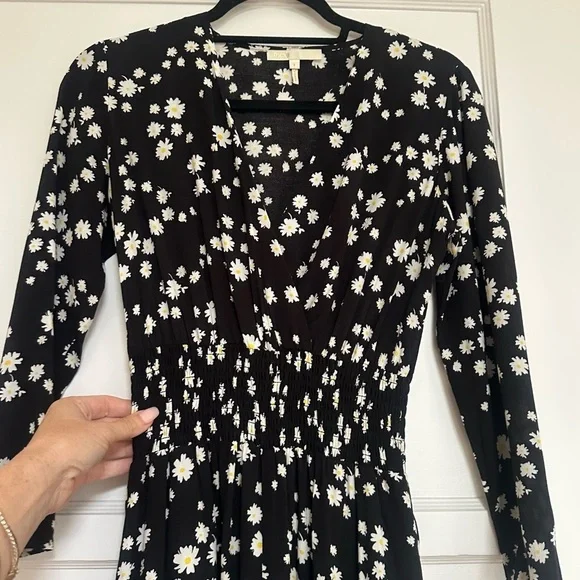 Maje Black and White Floral Maxi Dress - Picture 14 of 14